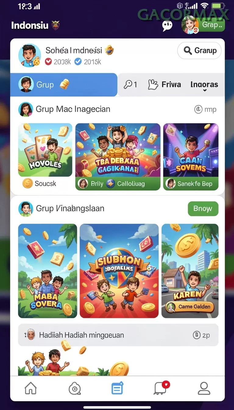 Cuplikan layar TOTO12 — halaman utama