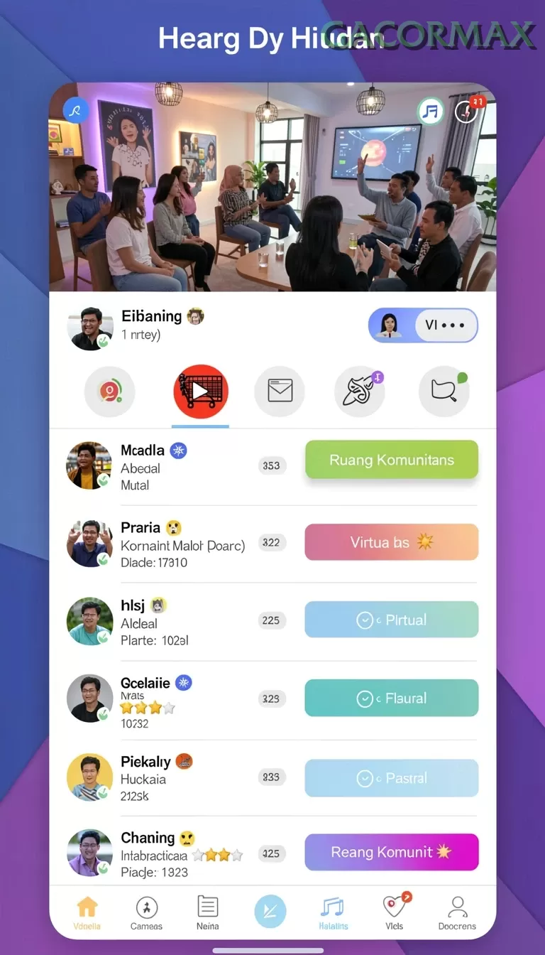 Cuplikan layar ZARA4D — pengaturan akun
